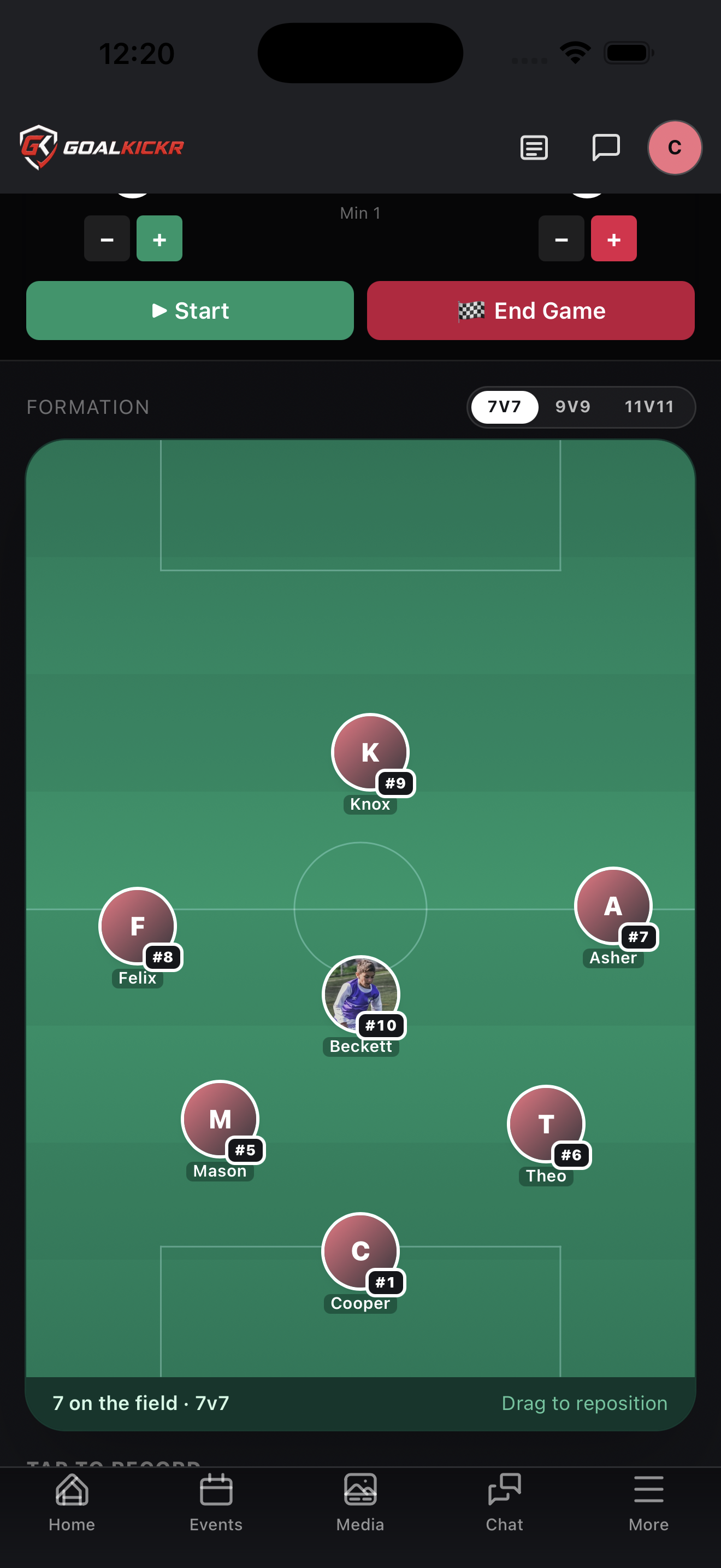 Build the formation